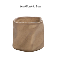 AIKUN Luxus-Keramik-Kerze Matte Anpassbare Kerzengläser Blumen-Keramik Duftkerze aus Sojawachs mit Speziellem Design