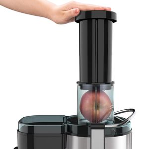 Presse-agrumes centrifuge automatique en acier inoxydable à grande ouverture, 400W, 23000 tr/min, bec anti-goutte, compatible lave-vaisselle - Product Image 3