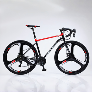 700c double suspension en fibre de <span class=keywords><strong>carbone</strong></span> vélo de route 21 vitesses en acier fourche klaxons cloche ordinaire pédale système de frein à disque bas prix <span class=keywords><strong>vtt</strong></span> - Product Image 3