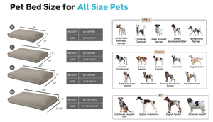 Özelleştirilebilir dört mevsim evrensel Pet yatak klasik kare ortopedik köpek sandık bellek köpük dolgu ile Teddy köpek yatağı - Product Image 4