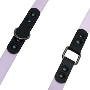 Adjustable Waterproof Hands Free <b>Dog</b> Leash Heavy Duty PVC Dual <b>Hook</b> <b>Dog</b> Lead for Medium Large <b>Dogs</b> Outdoor Walking Running - Product Image 6