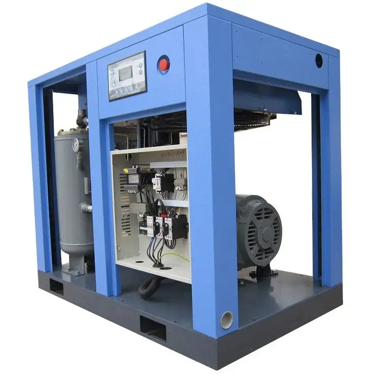 FUCAI Luft kompressor Maschine 37kW industrielle Schrauben luft kompressor Wechsel richter 50 PS
