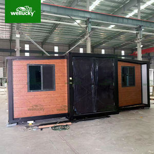 Maison préfabriquée <span class=keywords><strong>en</strong></span> acier galvanisé de 20 pieds, directement du fabricant, maison conteneur préfabriquée, maison mobile pour retraités - Product Image 1