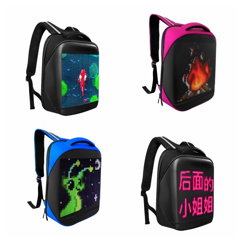 Lampe LED Clignotante Pour Cartable, Réflecteurs De Lumière