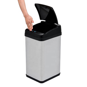 Stainless steel 50l household metal smart automatic <strong>sensor</strong> metal joyre d350 smart <strong>recycle</strong> <strong>bin</strong> eco-friendly - Product Image 2