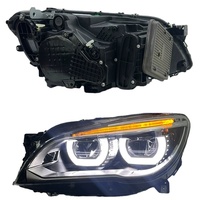 Phares à lentille Plug-and-Play, phares LED de voiture améliorés pour BMW Série 7 F01 F02 2009-2015