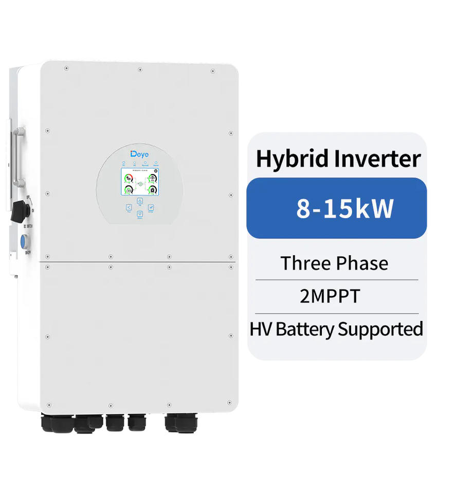 Solar Hybrid Inverter Split Phase DEYE SUN-5/6K-SG01LP1-US SUN-7.6/8K ...