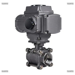 Vanne à bille électrique à deux voies à filetage femelle COVNA B2Bclearance Sale, acier inoxydable 304, type modulant 4-20mA - Product Image 2