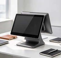 Terminal de point de vente tout-en-un OEM avec écran tactile 15,6 pouces, 8 Go + 128 Go, avec interfaces COM, Ethernet et USB pour les magasins de détail
