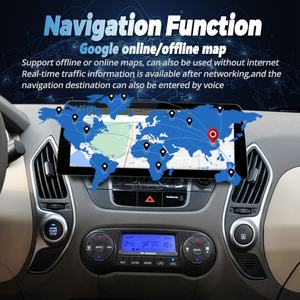 Reproductor de Video para Auto con Pantalla de 12.3 Pulgadas y Resolución 1920*720, Android 13, Radio Estéreo para Hyundai Tucson 2011 IX35, GPS, Multimedia, Carplay, Unidad Principal - Product Image 4