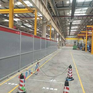 Custom Made Aluminum Alloy Isolation Netting 10 Mesh Oxidation Workshop Partition For Robot Protection - Product Image 1