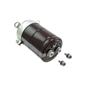 Condensateur à montage sur châssis LQR2W122MSEF, canal fabricant, CAP ALUM 1200UF 20% 450V, à vis, 1200 uF - Product Image 1