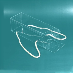 Hình chữ nhật di động Pastry bao bì rõ ràng Mousse Bánh hộp Swiss CuộN container bánh sandwich Muffin hiển thị thực phẩm lưu trữ chủ - Product Image 6