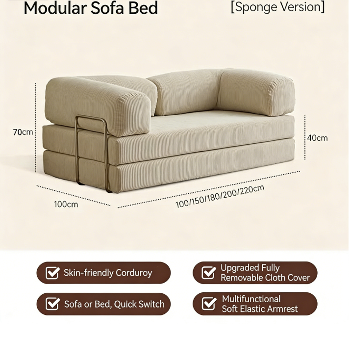Beige*velours méchant*éponge haute densité 55D