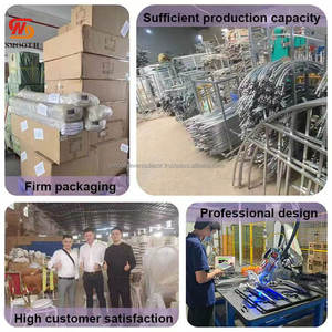 ฉากหลังโลหะสีทองสำหรับงานแต่งงานฉากหลังดอกบัวหรูหราปรับแต่งได้อย่างเรียบหรูสำหรับตกแต่งงานแต่งงาน - Product Image 4