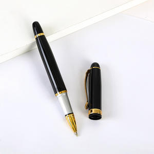 Classic Luxury LOGO Promotional Advertising Value Heavy Metal <b>Roller</b> Pen Signature <b>Water</b> Based Ink Pen - Product Image 4