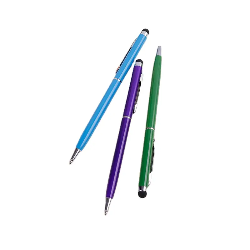 Stylus Pens For Universal Stylus Ballpoint Pen 2 in 1 Stylists Pens for Pad Phone Tablet Laptops All Capacitive Touch Screens