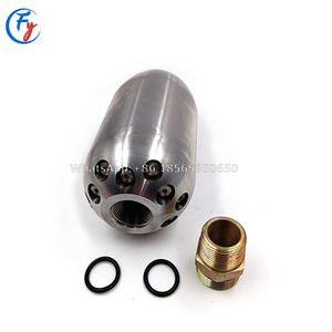 YS ניקוי ביוב מפלדת אל חלד מונרך זרבובית מסתובבת סילון מים M22 M36 לניקוי ניקוז - Product Image 6