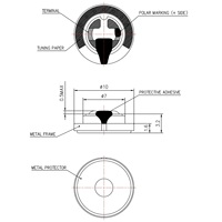 Écouteurs sans fil TWS 5.0 de haute qualité avec haut-parleur large bande de 10 mm et 16 transducteurs dynamiques, construction plastique et métallique, puissance maximale de 5 W