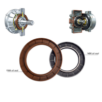 Joint d'étanchéité radial NBR FKM TC résistant à l'usure pour pompes industrielles et arbres rotatifs