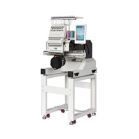 Machine à broder automatique industrielle commerciale multi-aiguilles TIFFAN Janome Mb 7 pour casquette, t-shirt