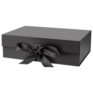 High Quality <b>Paper</b> <b>Box</b> Custom Clothing Packaging Luxury Black Cardboard <b>Paper</b> Packaging <b>Box</b> - Product Image 5
