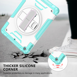 Étui Funda pour tablette robuste à motif classique en Fiber de carbone pour <span class=keywords><strong>Apple</strong></span> nouvel iPad 6e génération 9.7 pouces 2017 2018 sans porte-stylo - Product Image 5