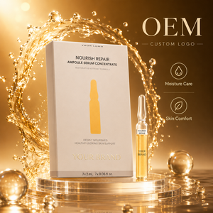 Custom Logo Hydrating Facial Ampoule Essence Lightweight Moisturizing <b>Serum</b> for Dry Looking Skin - Product Image 4