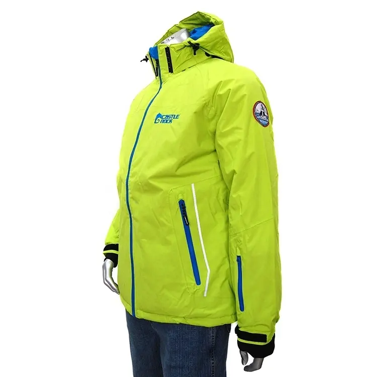 Outdoor men waterproof custom snowboard ski jacket