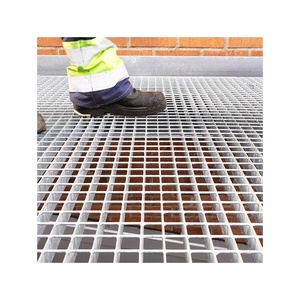 Griglia in Acciaio Q235 Zincata a Caldo per Pavimentazione Industriale, Pannello Saldato per Pavimenti - Product Image 3