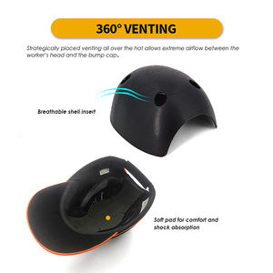 Casquette de protection légère en ABS et EVA certifiée EN812 avec insert respirant pour la protection de la tête - Product Image 4