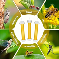 Pièges à mouches en papier écologiques, portables et imperméables pour contrôler les mouches et les mites à la maison