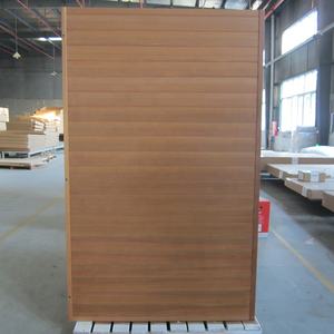 غرفة ساونا داخلية تعمل بالبخار والأشعة تحت الحمراء البعيدة، كابينة حمام سبا خشبية من خشب الشوكران والأرز لشخص أو شخصين - Product Image 3