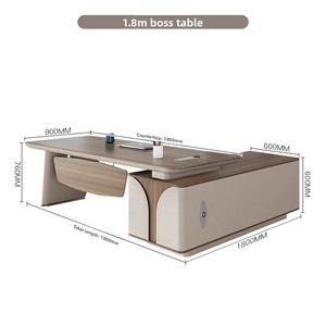 Bàn văn phòng chất lượng cao bàn tổng thống bằng gỗ cao cấp - Product Image 6