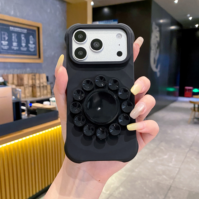 New Four-corner Drop Protection Soft Silicone Strong Suction Protective Cover Shockproof Phone Case for iPhone 17 Pro Max Cover