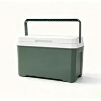 Glacière portable moderne de 12 L, résistante à l'eau, en PP, pour le camping, les pique-niques, la plage, les sorties en famille