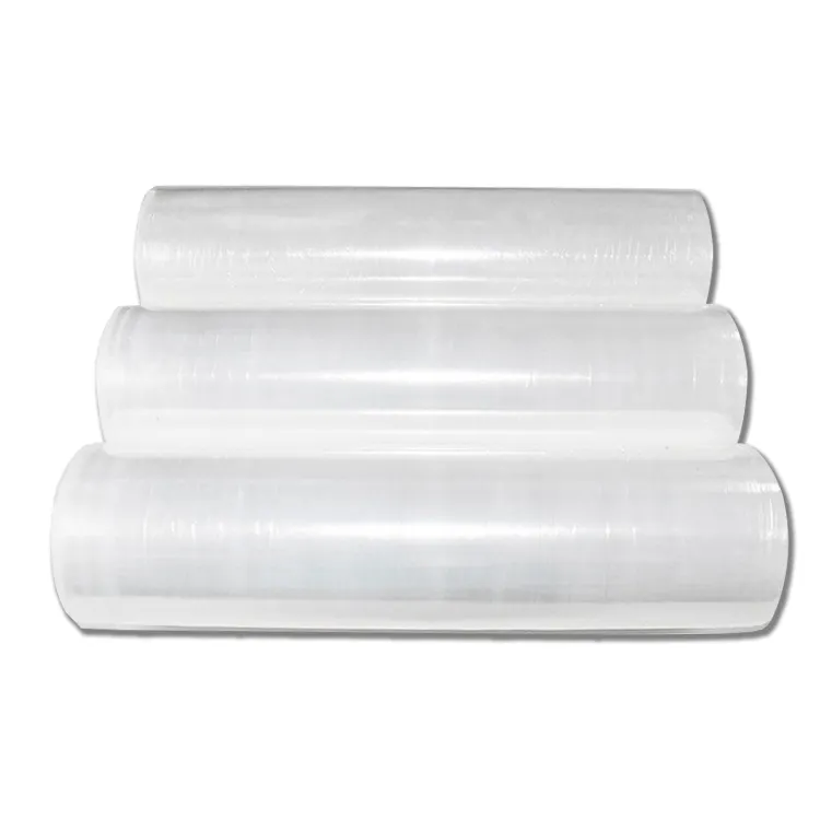 LLDPE Shrink Clear Roll Strech Film untuk kemasan Stretch Wrap Film