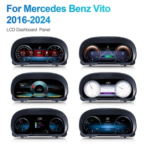 NaviHua - Panel de Instrumentos Digital para Automóvil de 12.3 Pulgadas para Mercedes Benz Vito 2016 2023 2024, Pantalla LCD, Velocímetro, Nueva Actualización - Product Image 5