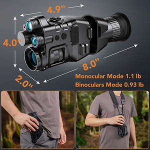 กล้องส่องกลางคืน HENBAKER <span class=keywords><strong>CY789</strong></span> IR 5-50 มม. สำหรับล่าสัตว์กลางแจ้ง กล้องส่องแบบสีเต็มรูปแบบ อุปกรณ์เสริมสำหรับความบันเทิง - Product Image 3