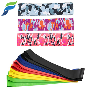 Yetful New Silicone Biểu Tượng Tùy Chỉnh Thiết Lập 5 Tập Thể Dục Tập Thể Dục Hip Vòng Vải Chiến lợi phẩm Latex Tập Thể Dục Ban Nhạc Kháng - Product Image 1