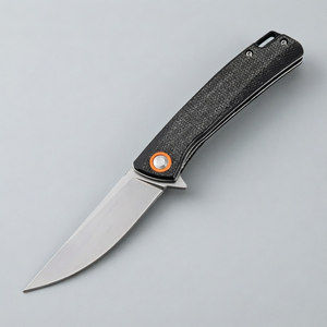 <span class=keywords><strong>Couteau</strong></span> de poche pliant léger 71g avec lame en acier D2 et manche en Micarta, 180mm, fin, pour bricolage, camping, randonnée, outil utilitaire, cadeau - Product Image 5