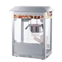 Machine à Popcorn Commerciale Électrique Automatique 8oz à Vente Directe Usine, Machine à Popcorn à Chaudière Unique