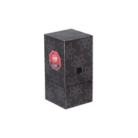 Emballage rigide résistant aux enfants, boîtes en deux parties - Boîte télescopique portable haut de gamme personnalisable en mousse EVA avec bouton-poussoir
