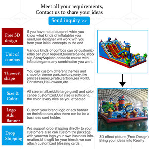 Castello Gonfiabile per Bambini da Esterno e Interno, <span class=keywords><strong>Parco</strong></span> <span class=keywords><strong>Giochi</strong></span> Gonfiabile per Bambini - Product Image 5