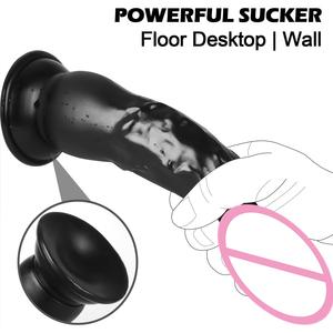 Straight Prince Großer Realistischer Dildo Ohne Hoden Masturbationsgerät Für Frauen Penis Masturbationsstab Für Erwachsene - Product Image 3