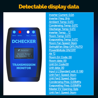 Software de Diagnóstico Daikin Service Checker (DOCKLER) SkyAir Split Services Transmission Monitor para Aire Acondicionado, Versión Nueva, HVAC