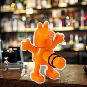 मजेदार पशु शराब की बोतल डाट - Product Image 1