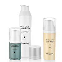 15ml 30ml 50ml Emballage cosmétique de gros Bouteille à pompe sans air rose