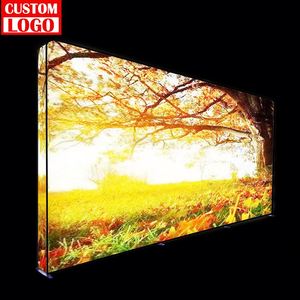 Tradeshow Exhibition Booth Display Tension Fabric Backdrop Pop up Led Backlit <b>Light</b> <b>Box</b> - Product Image 1