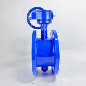 Funagan Double Eccentric Butterfly Valve D342X 16Q Flange Ductile Iron Manual Adjustment Room Temperature Type - Product Image 3